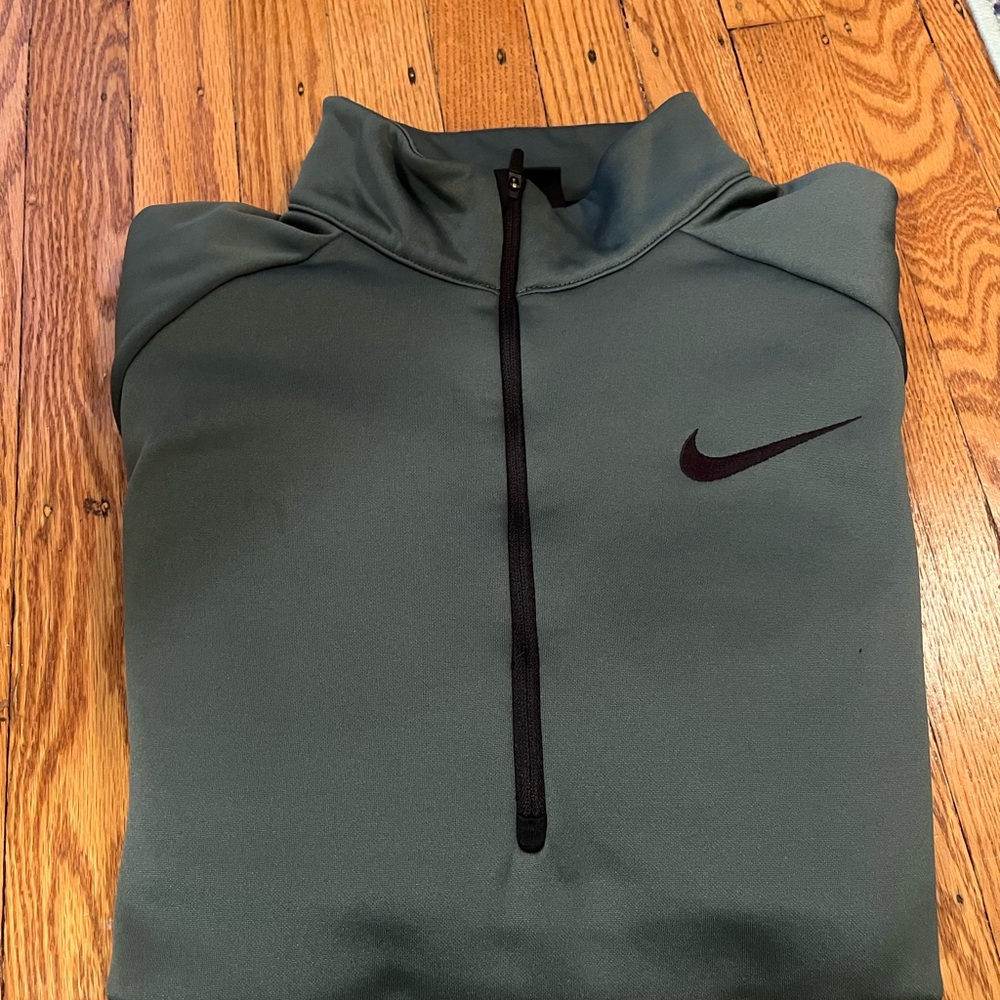 Nike Dri-FIT Dark Green Pullover